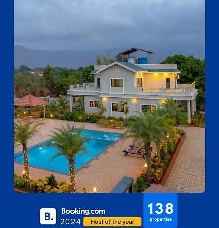 קארג'אט Ekostay Gold Palm Estate I Cricket Turf I Rain Dance I 2 Acre Property מראה חיצוני תמונה
