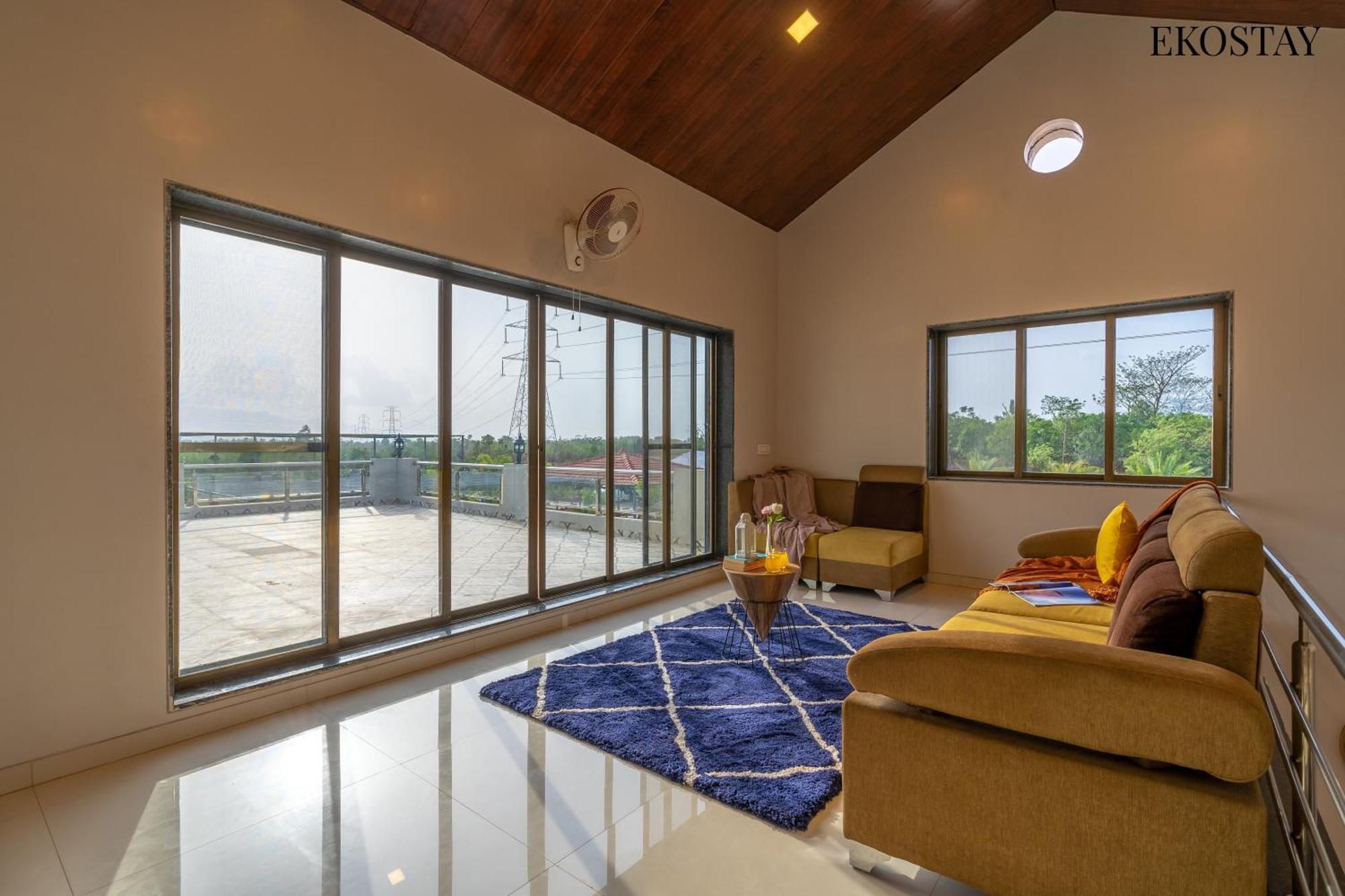 קארג'אט Ekostay Gold Palm Estate I Cricket Turf I Rain Dance I 2 Acre Property מראה חיצוני תמונה