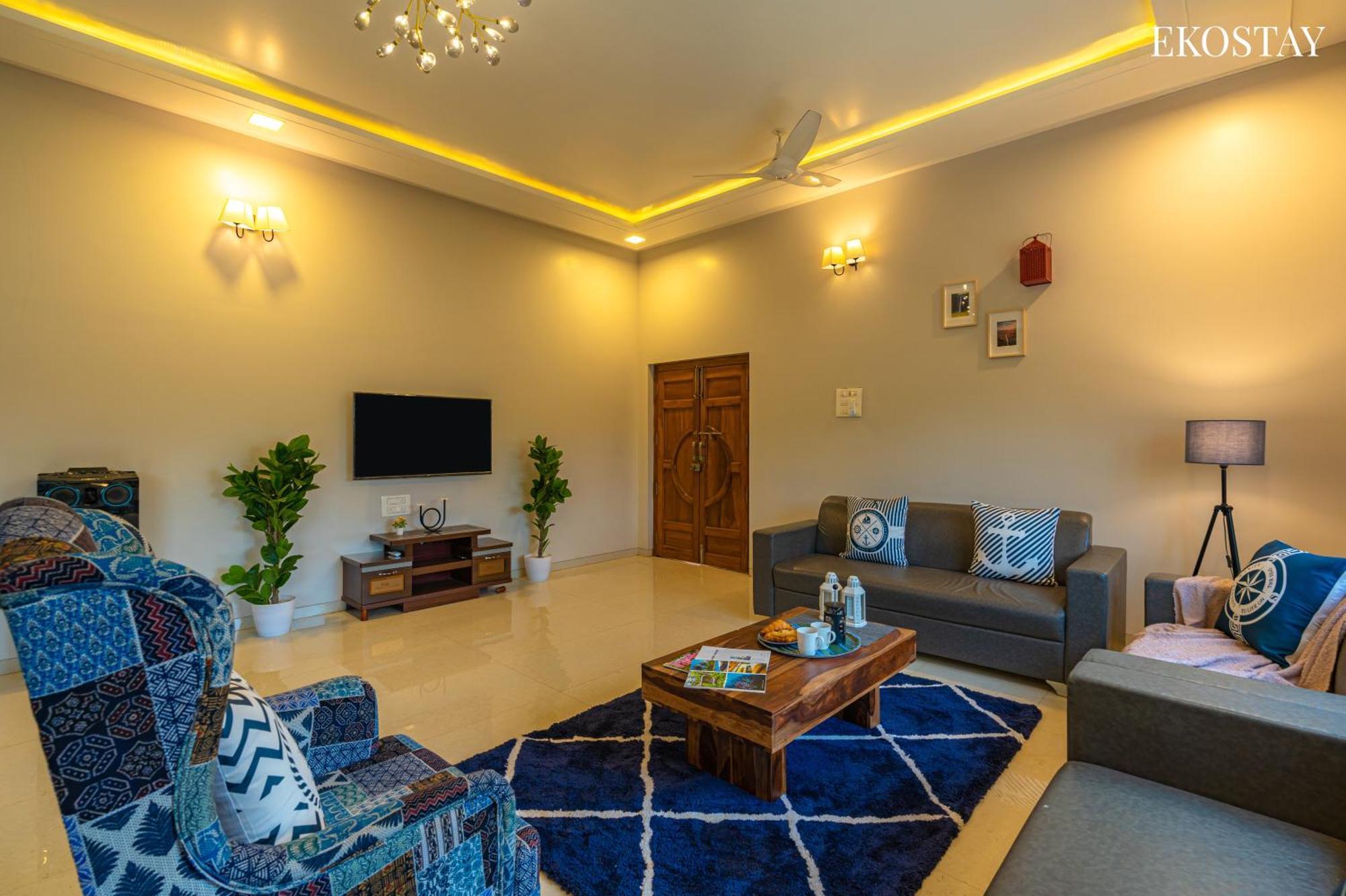 קארג'אט Ekostay Gold Palm Estate I Cricket Turf I Rain Dance I 2 Acre Property מראה חיצוני תמונה