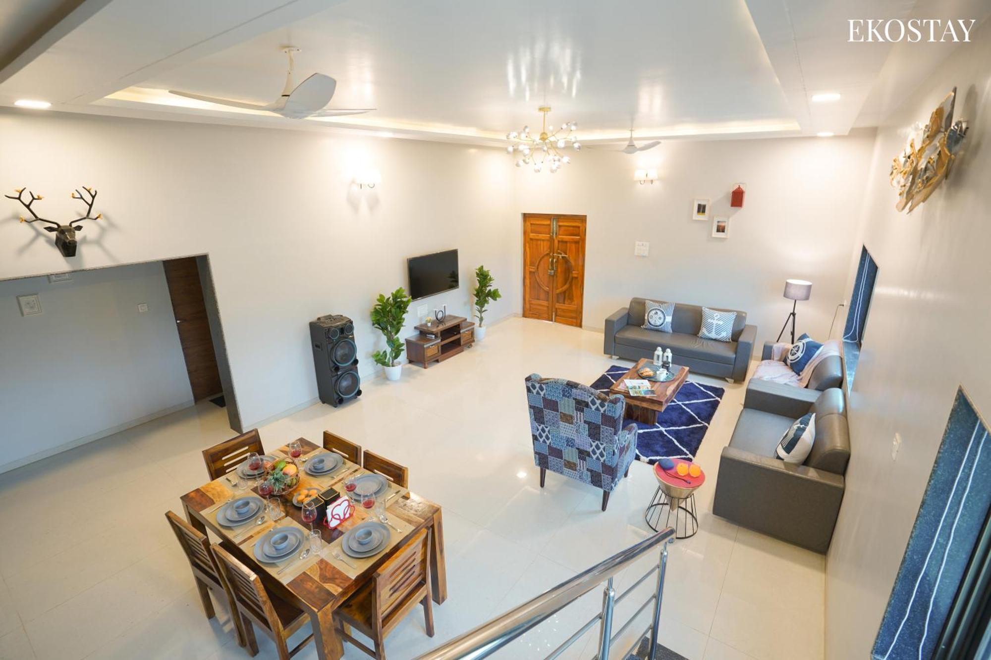 קארג'אט Ekostay Gold Palm Estate I Cricket Turf I Rain Dance I 2 Acre Property מראה חיצוני תמונה